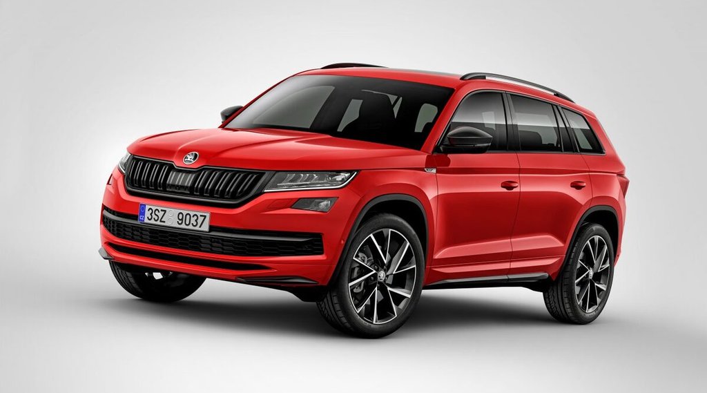 Skoda Kodiaq facelift SUV