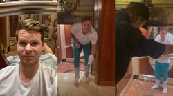 एक घंटे लिफ्ट में फंसे रहे स्टीव स्मिथ, हादसे का शिकार होते-होते बचे ऑस्ट्रेलिया के स्टार क्रिकेटर; देखें Video