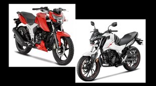 TVS Apache RTR 160 4V vs Hero Xtreme 160R