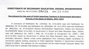 Teacher Recruitment 2022