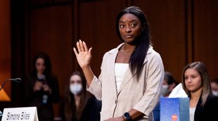 US Olympic gymnast Simone Biles Senate Judiciary Inspector General FBI Larry Nassar investigation sexual abuse Olympic gymnasts Capitol Hill Washington