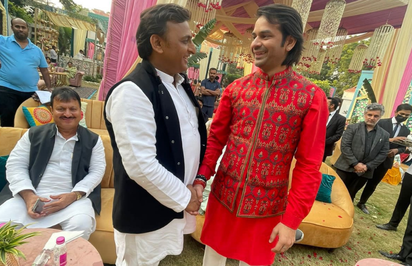 बड़े भाई की तरह वह शादी में आए हर मेहमान की खैर-कदम पूछने से लेकर जेठ की भूमिका अदा करने में तत्पर नजर आए थे।