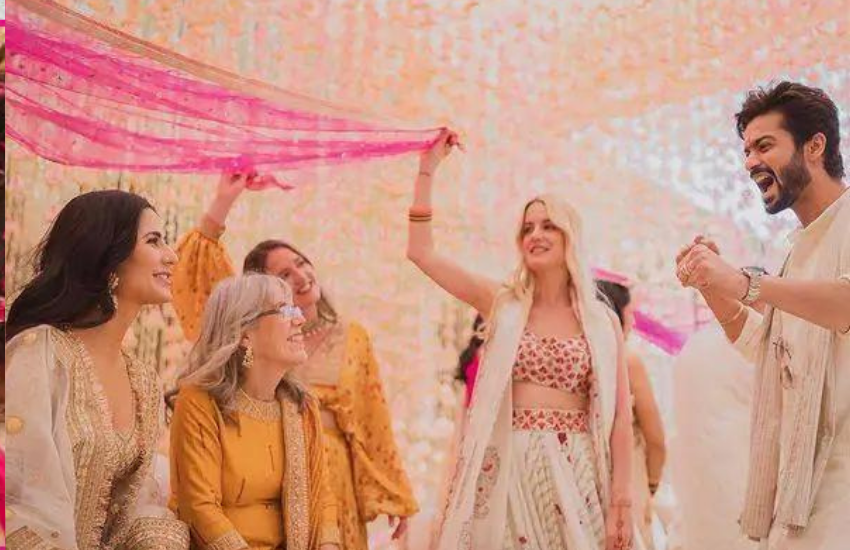 बता दें की कैटरीना और विक्की की शादी में फोन ले जाने पर प्रतिबंध था और यही कारण है कि कपल जब फोटो शेयर कर रहा,तभी फोटोज वायरल हो रही हैं।