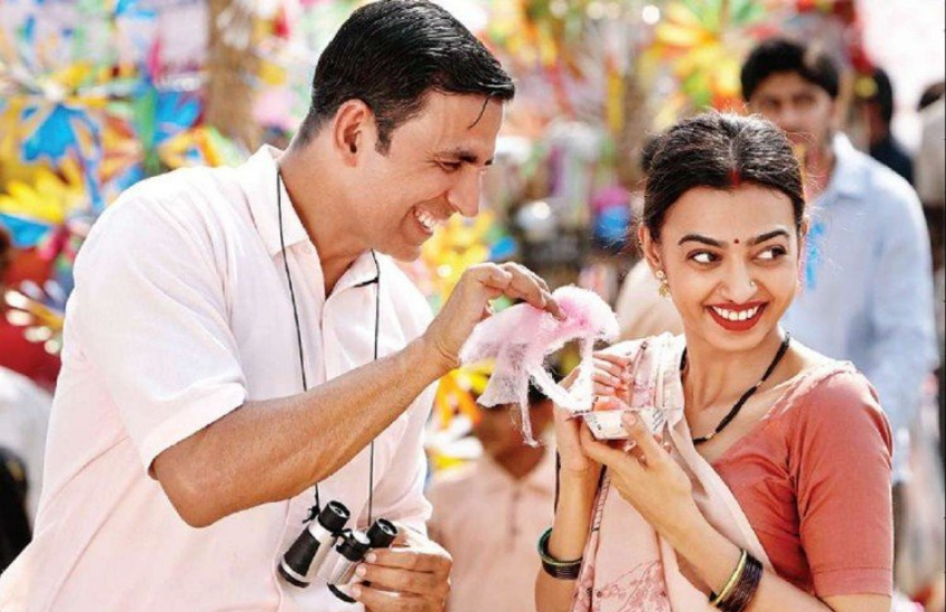 फिल्म पैडमैन में अक्षय कुमार खुद से 18 साल छोटी राधिका आप्टे संग रोमासं करते नजर आए थे।