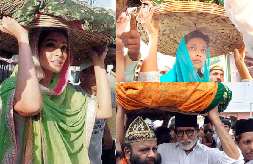 अमिताभ बच्चन से लेकर प्रियंका चोपड़ा, अजय देवगन ही नहीं, बिपाशा बसु और कंगना समेत कई स्टार्स माथे पर चादर चढ़ने एक कई बार दरगाह पहुच चुके हैं।
