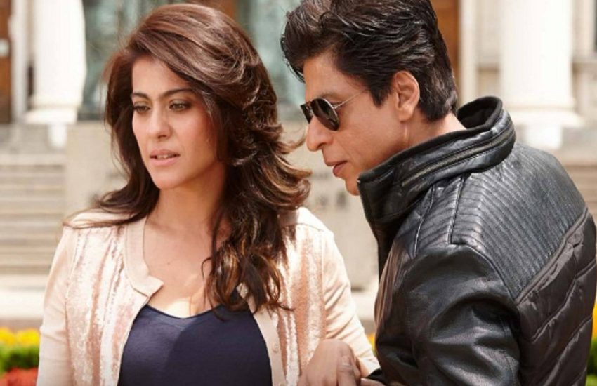 काजोल हैरान तब हुईं जब वह फिल्म 'दिलवाले' के प्रमोशन के दौरान शाहरुख और काजोल दोनों करण जौहर के शो में आए थे।