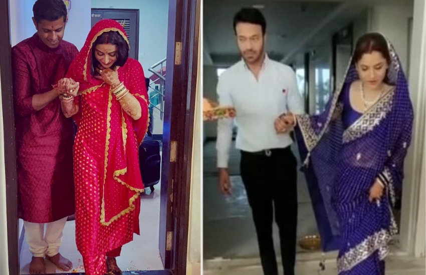 इस साल बहुत से सेलिब्रिटीज के घर शहनाई बजी है। हाल ही में लालू प्रसाद यादव के बेटे तेजस्वी यादव समेत कैटरीना कैफ और अंकिता लोखंडे तक की शादी हुई थी। नई नवेली दुल्हनें जब अपने ससुराल पहुंची तो देखिए उनका गृह प्रवेश किस अंदाज में हुआ था।