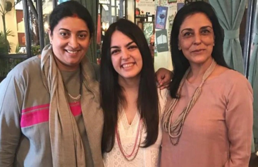 बता दें कि, शैनेल स्मृति ईरानी की सौतेली बेटी हैं। शैनेल मोना ईरानी की बेटी हैं। हालांकि, स्मृति ने कभी अपने दोनों बच्चों से शैनेल को अलग नहीं किया है।