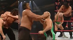 WWE: जब लगातार वार से हलकान पूर्व चैंपियन ने हथौड़े से द ग्रेट खली के प्राइवेट पार्ट पर कर द‍िया था हमला; देखें मुकाबले का Video