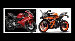 Yamaha YZF R15 V3 VS KTM RC 125: माइलेज, स्टाइल और कीमत में कौन है ज्यादा बेहतर स्पोर्ट्स बाइक, जानें यहां
