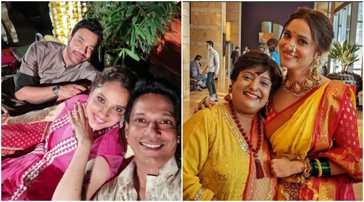 ankita lokhande, actress mehendi