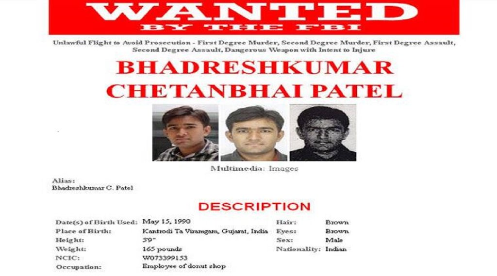 Most wanted bhadreshkumar chetan bhai patel