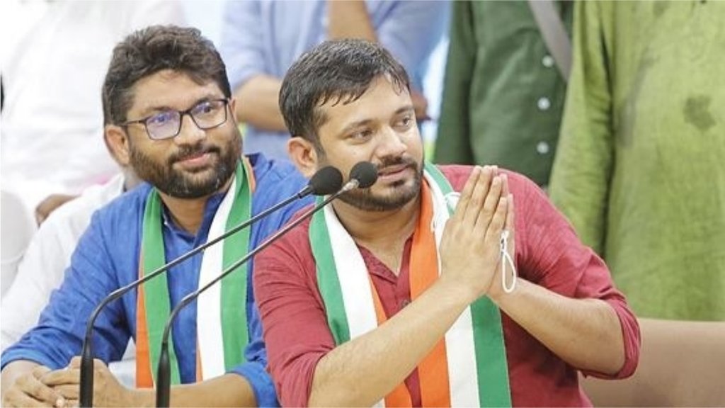 एक टीवी कार्यक्रम में भाजपा प्रवक्ता सुधांशु त्रिवेदी ने कहा कि कांग्रेस को डूबता जहाज कहने वाले कन्हैया कुमार को भी पार्टी में शामिल कर लिया गया। (एक्सप्रेस फोटो)