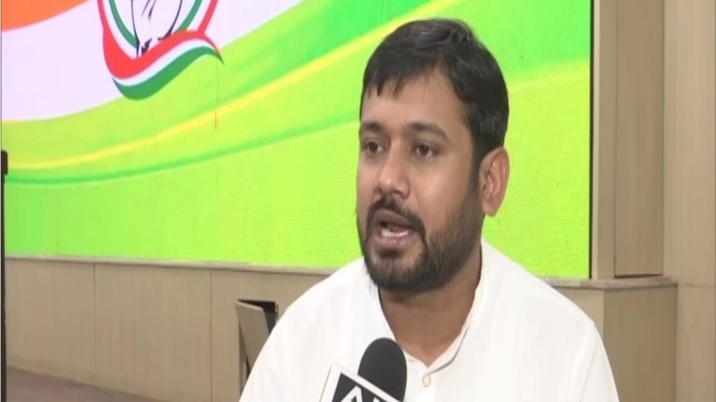 टीवी कार्यक्रम में कांग्रेस नेता कन्हैया कुमार ने कहा कि आरएसएस के राम का राजनीतिक उद्देश्य है लेकिन आम लोगों के राम उनके आस्था का विषय है। (फोटो: एएनआई) 