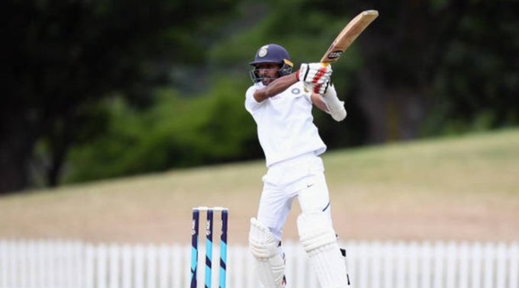 inda-vs-saa-hanuma-vihari-played-unbeaten-72-runs-inning-third-unofficial-test-ended-in-draw-abhimanyu-easwaran-also-hits-fifty