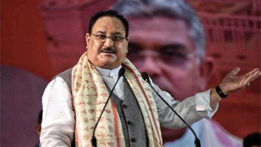 एक कार्यक्रम में भाषा में बिहारी टच नहीं होने के सवाल पर भाजपा के राष्ट्रीय अध्यक्ष जेपी नड्डा ने कहा कि पिछले चालीस सालों से उत्तर भारत में रहने की वजह से यह थोड़ा कम हो गया है। (एक्सप्रेस फोटो)