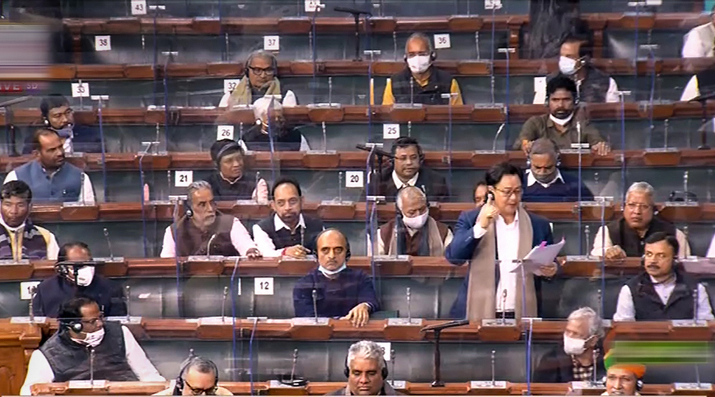 kiren rijiju, parliament, aadhar card, voter list