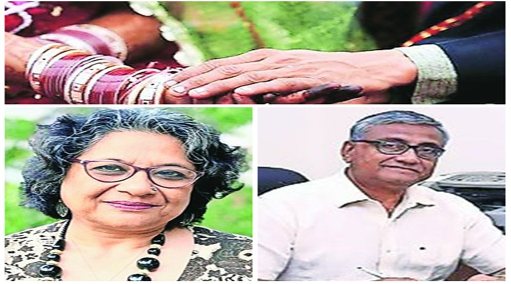 (बाएं) एनाक्षी गांगुली, 
एचएक्यू सेंटर फार चाइल्ड राइट्स। अनूप सिन्हा, प्रोफेसर, 
भारतीय प्रबंधन संस्थान, कोलकाता। फाइल फोटो। 