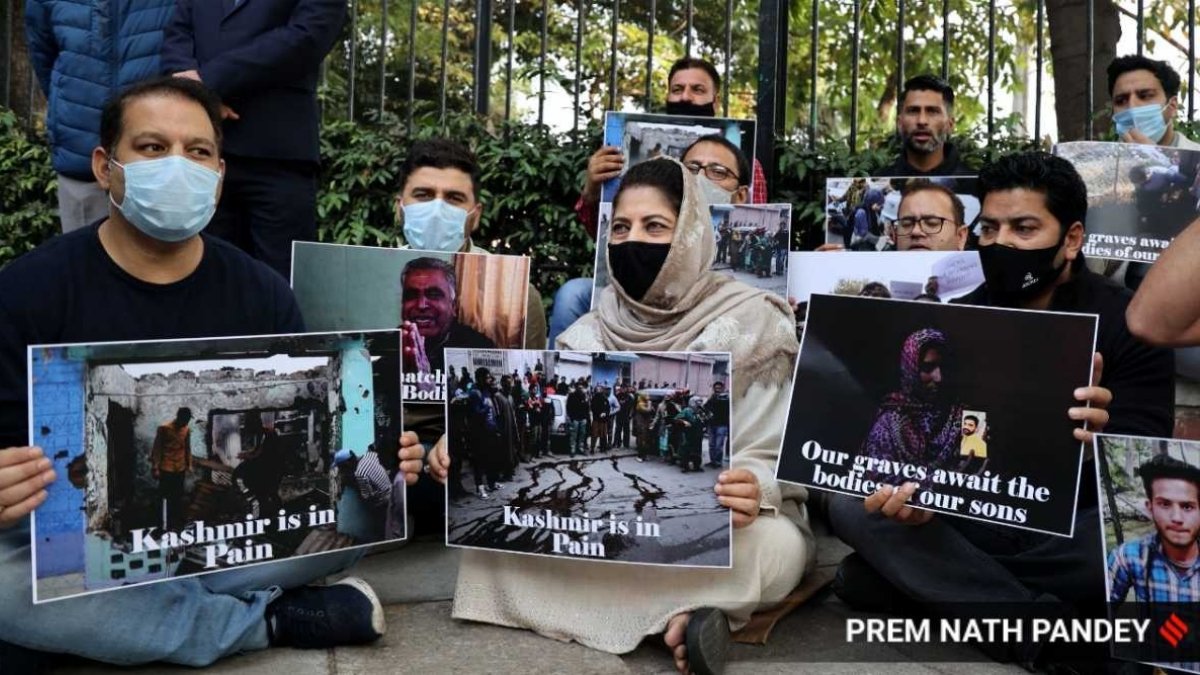 पीडीपी चीफ महबूबा मुफ्ती (एक्सप्रेस फोटो)