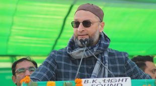 owaisi in up, up election