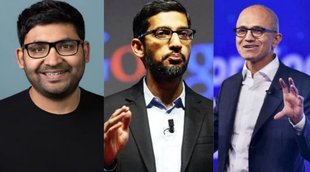 parag Agrawal, sundai pichai,satya nadela