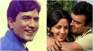 rajesh khanna, hema malini, sanjeev kumara