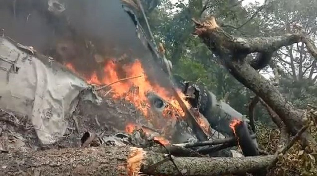 rajnath singh, helicopter crash, Indian Air Force helicopter crashed in Tamil Nadu's Coonoor