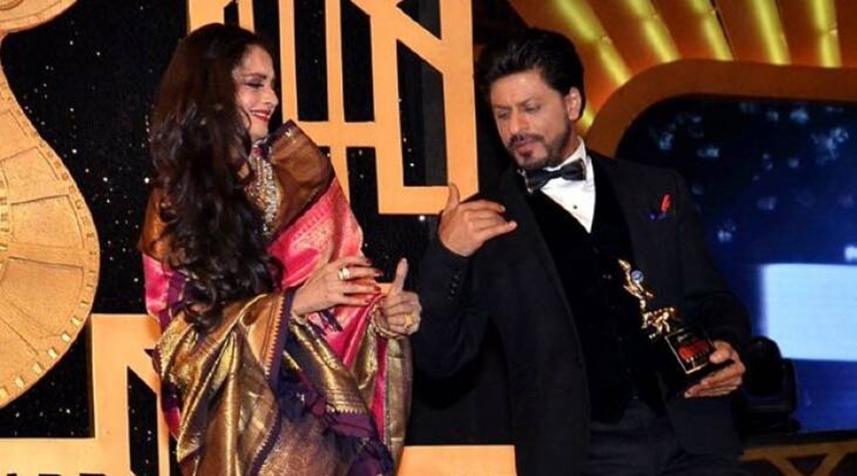 rekha, shah rukh khan,