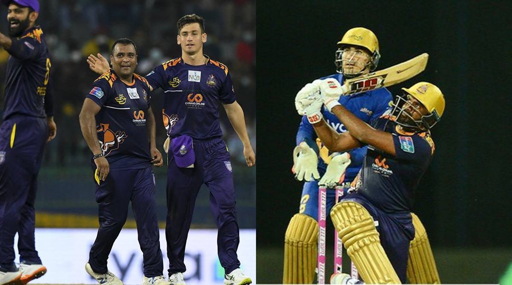 lpl-2021-lanka-premier-league-starts-with-galle-gladiators-beats-jaffna-kings-british-all-rounder-samit-patel-performs-with-bat-and-ball