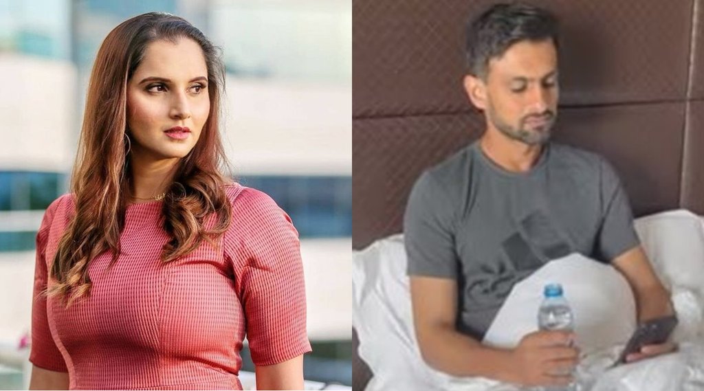 sania mirza husband sohaib malik love Instagram reel watch video
