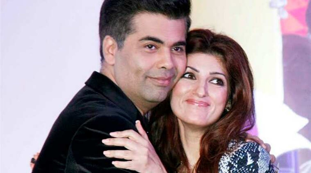 twinkle khanna, karan johar,