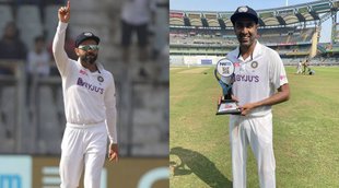 ravichandran-ashwin-completes-300-test-wickets-at-home-virat-kohli-becomes-first-player-to-be-part-of-50-wins-in-each-for
