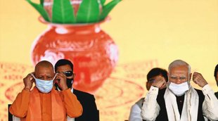 yogi adityanath and pm narendra modi