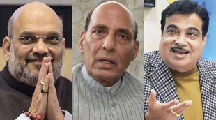 Amit Shahред Rajnath Singhред Nitin Gadkariред JP Naddaред Arun Jaitley