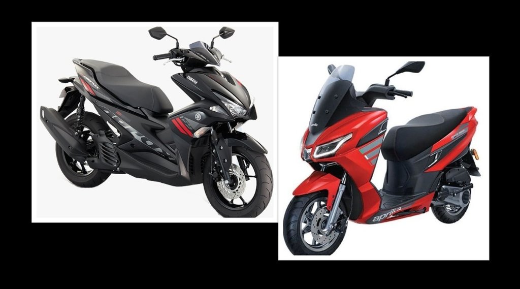 Aprilia SXR 160 vs Yamaha Aerox 155
