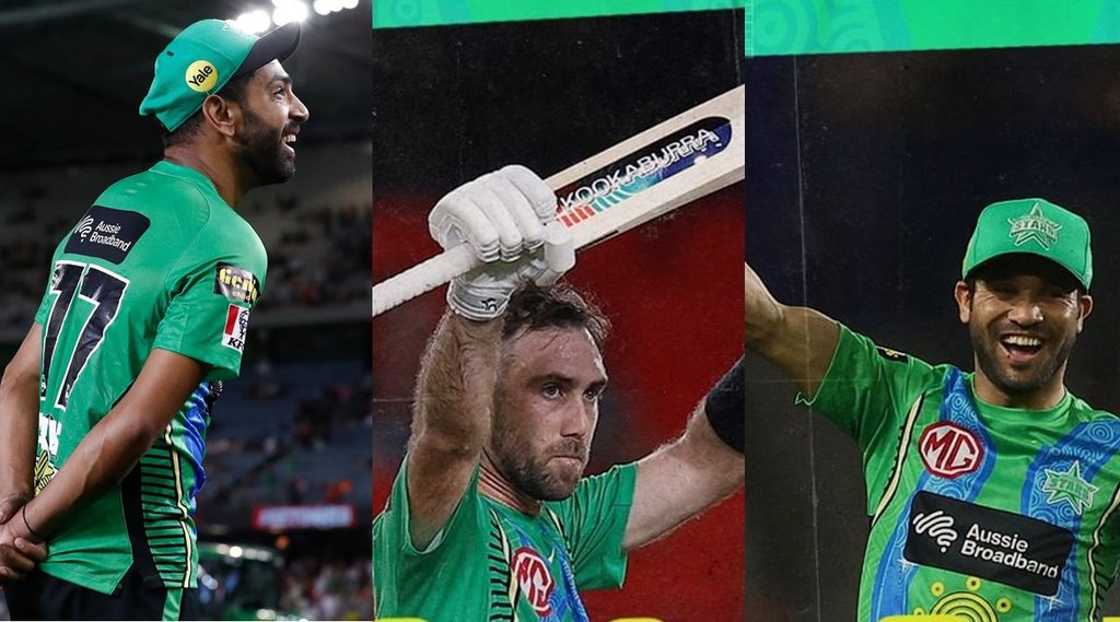 Big Bash League BBL Melbourne Renegades Melbourne Stars Glenn Maxwell Qais Ahmad Adam Zampa Haris Rauf