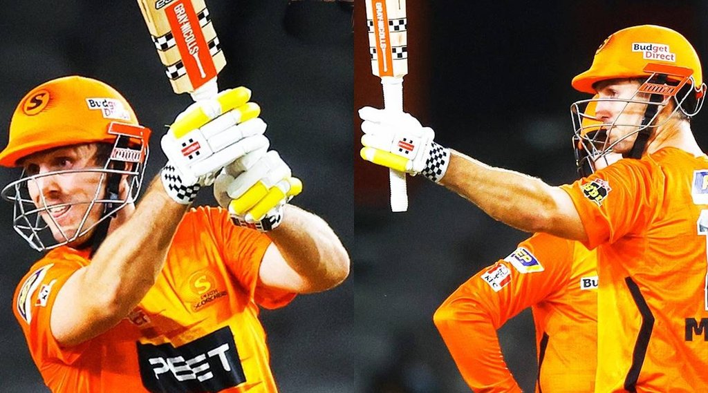Big Bash League Kavya Maran Mitchell Marsh stormy fifty Watch Video
