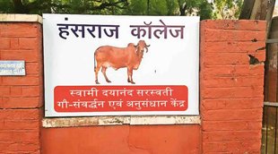 Hansraj College, Cow Conservation center