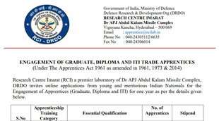 DRDO Vacancy, DRDO Apprentice, DRDO Job 2022
