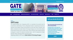 GATE 2022 Admit Card