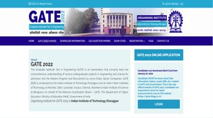 GATE 2022 Exam