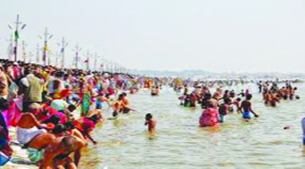 पवित्र नदियों के संगम पर स्नान का विशेष महत्व