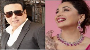 Govinda and Madhuri Dixit