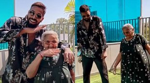 Hardik Pandya, Srivalli Dance, Hardik Pandya Srivalli Dance, Hardik Pandya Nani Srivalli Dance, Allu Arjun Srivalli Dance, Hardik Pandya Natasha Stankovic Video