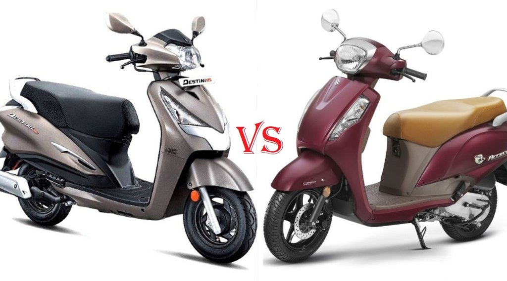 Hero Destini 125 vs Suzuki Access 125