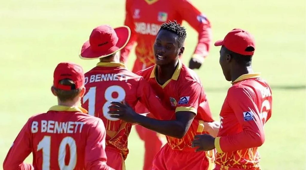 ICC U19 World Cup Victor Chirwa Zimbabwe vs Papua New Guinea
