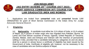 Indian Army Vacancy, Indian Army Jobs