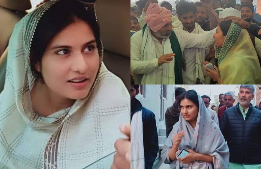 UP Assembly Elections: उत्तर प्रदेश विधानसभा चुनाव में कैराना (Kairana) की सीट चर्चा में है। इस सीट से अखिलेश यादव (Akhilesh Yadav) की समाजवादी पार्टी (Samajwadi Party) ने नाहिद हसन (Nahid Hasan) को प्रत्याशी बनाया था। टिकट मिलने के कुछ दिन बाद ही नाहिद को यूपी पुलिस ने गैंगस्टर एक्ट में गिरफ्तार कर जेल भेज दिया। भाई के जेल जाने के बाद बहन इकरा ने मोर्चा संभाला है। आइए जानते हैं कौन हैं इकरा हसन: