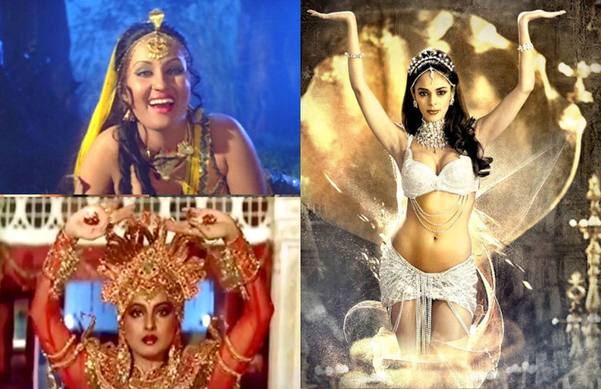 फिल्मों में नागिन का किरदार वैसे तो कई एक्ट्रेसेस ने निभाया है, लेकिन उसमें दो फिल्मों का नाम हमेशा आता है। नागिन और नगीना। लेकिन यहां उन 7 एक्ट्रेसेस के बारे में भी आपको बताने जा रहे हैं, जो नागिन का किरदार कर चुकी हैं।