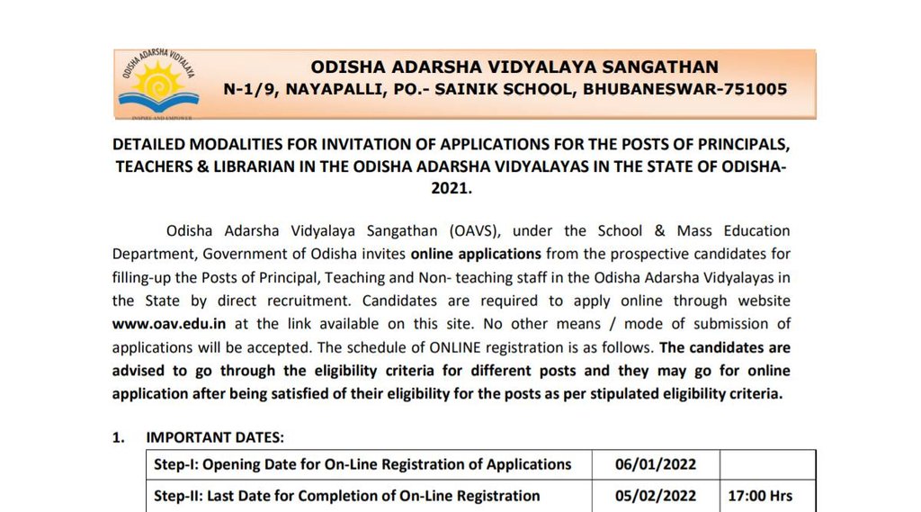 Teacher Job, Latest Govt Job, Sarkari Naukri 2022